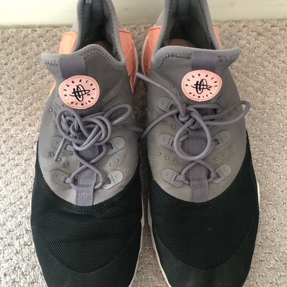 Pink & Black Nike Huraches